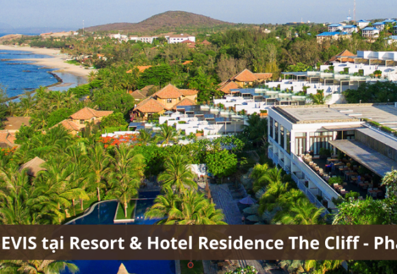 Quạt trần Nevis tại dự án Resort & Hotel Residence The Cliff - Phan Thiết