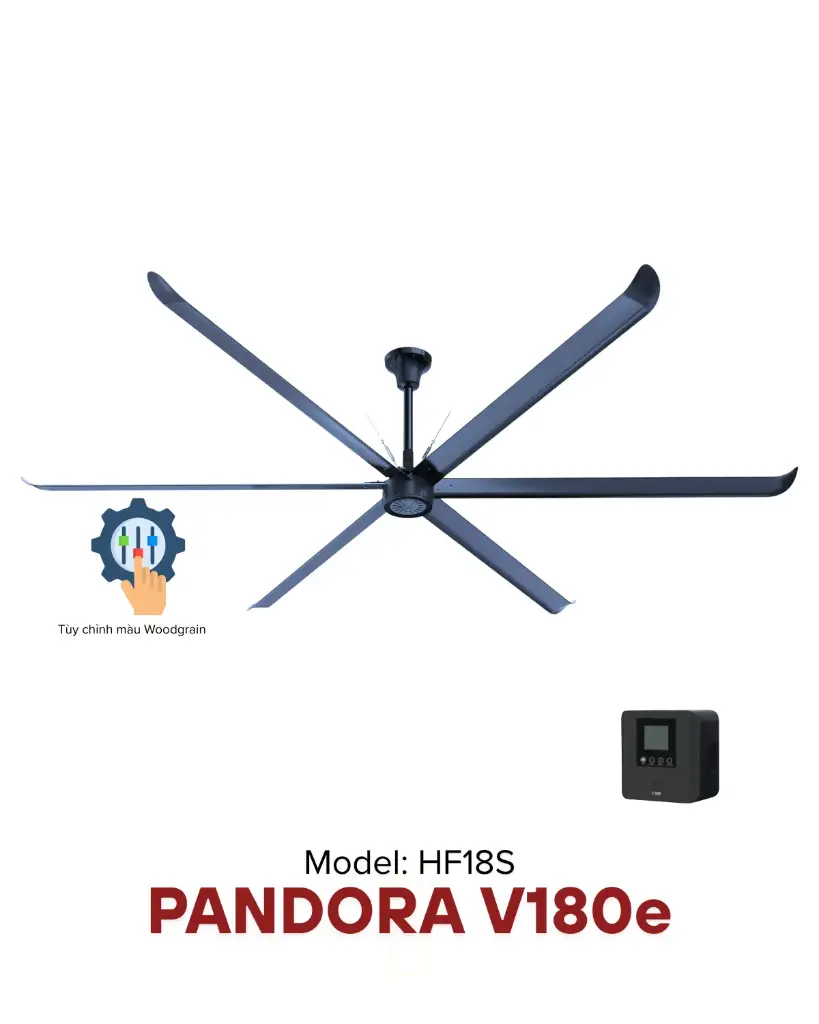 PANDORA V180e Ø 3.6m Woodgrain